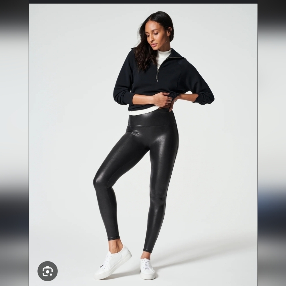 Spanx Faux Leather Leggings